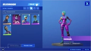 Vendo conta Fortnite com skins raras.
