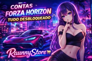 CONTA FORZA HORIZON 5 - TUDO UPADO! E DESBLOQUEADO! +999BI