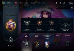 Conta - League of Legends LOL