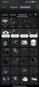 🔥 Conta De Roblox Unisex Com Diversos Itens