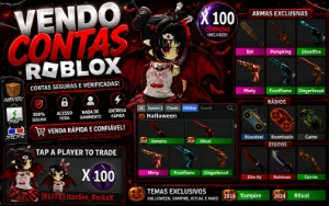 🔥 Conta De Roblox Unisex Com Diversos Itens