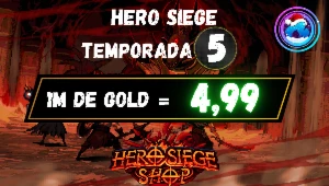 Hero Siege (Temporada 5) 1M De Gold = 4,99 [Entrega Rapida]