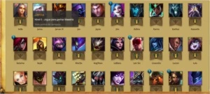 Conta league of legends platina LOL