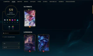 Conta Lol Platina Mmr Diamante - Ultimate Seraphine Kda - League of Legends