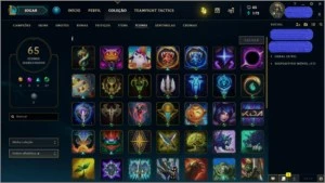 CONTA NVL 112 PLATINA II 56 CHAMPS 13 SKINS POR R$100,00 - League of Legends LOL