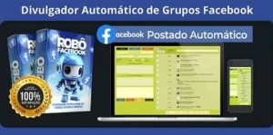 Robô Buscador e Postador Em Grupos Facebook 2024