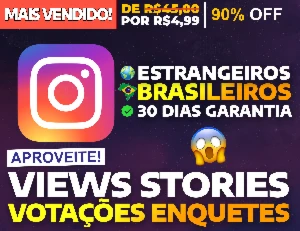 [Promoção] 1K Visualizações em Stories Instagram | 24h On - Redes Sociais