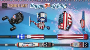 Fishing planet DLC (Happy 4th of July Pack Steam)