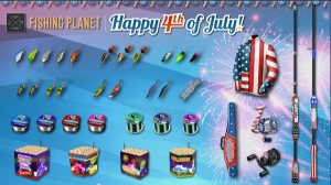 Fishing planet DLC (Happy 4th of July Pack Steam)