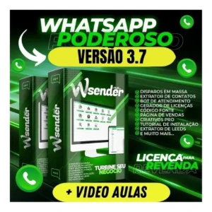 WaSender 3.7.0 + Gerador de Licenças - Original e Completo