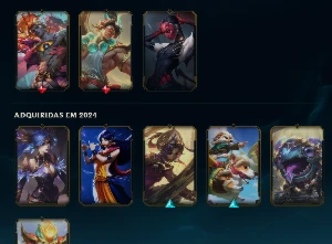 Conta Diamante Darius Prestigio - League of Legends LOL