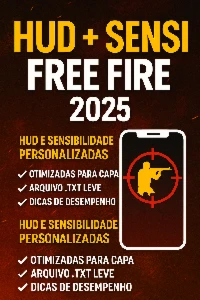 🎮 HUD + Sensibilidade Perfeita para Free Fire – Atualizado