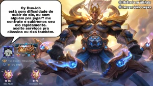 Duojob Mobile Legends, subiremos juntos.