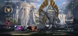 Conta Wild rifit, Desafiante 89 pontos, máximo dessa temp 94 - League of Legends: Wild Rift LOL WR