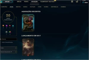 Conta lol Platina 3 // 20 skins //Todos os dados ! - League of Legends