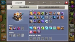Cv11 quase full barato - Clash of Clans
