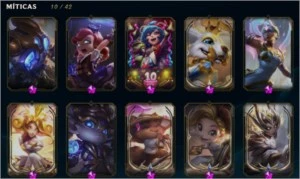 Vendo conta LOL 512 skins - League of Legends