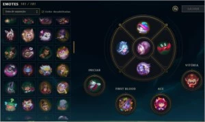 Vendo conta LOL 512 skins - League of Legends