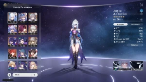 StarRail 69 Com Jingliu, SeeleE1, Silver Wolf Entre Outros - Genshin Impact
