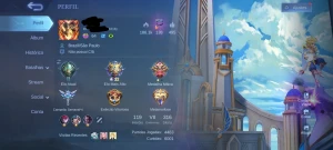Conta ML com 316 skins e todos os heróis desbloqueados - Mobile Legends