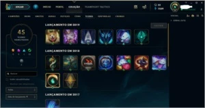 CONTA LOL SMURF - League of Legends