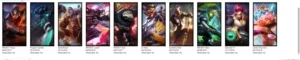 IMPERDÍVEL: 80 SKINS E 79 CAMPEÕES - League of Legends LOL