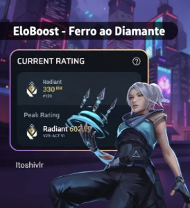 Elojob Ferro Ao Diamante Mais Barato Do Site - Valorant