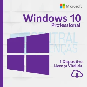 Windows 10 Professional - Vitalício - Softwares e Licenças