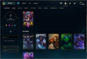 CONTA DE LOL PRATA 4 - League of Legends