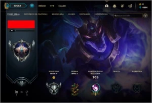 CONTA DE LOL PRATA 4 - League of Legends
