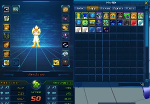 Conta mid game LA Omega - Digimon Masters Online DMO