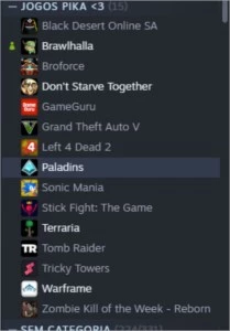 Conta steam