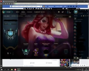 Conta LoL league of legends 117 champions e 118 skins