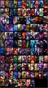 Conta LoL league of legends 117 champions e 118 skins