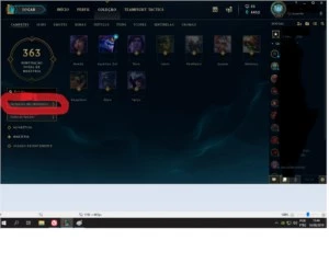 Conta LoL league of legends 117 champions e 118 skins