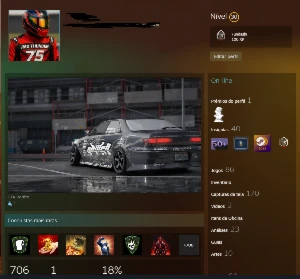 Conta Steam Lv 30 + de 86 jogos 8 anos de serviço