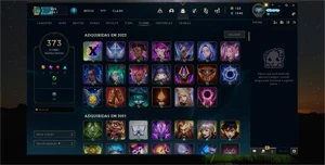 Conta LoL Lv 218 Ex Diamante 400 Skins - 3000 Gastos - - League of Legends
