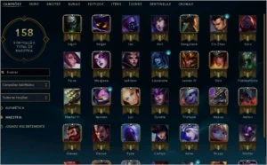 conta lol gold 1 mmr bom ex platina - League of Legends