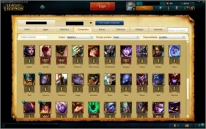 Conta League Of Legends Prata 1 + 14 skins Otimo mmr LOL