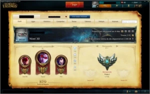 Conta League Of Legends Prata 1 + 14 skins Otimo mmr LOL