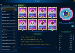 Conta Ldmo Omega End Game, 2 U - Digimon Masters Online