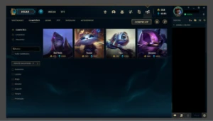 Conta desde 2018, 350 skins - League of Legends LOL