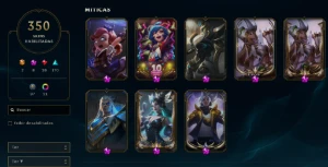 Conta desde 2018, 350 skins - League of Legends LOL