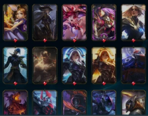 Conta desde 2018, 350 skins - League of Legends LOL