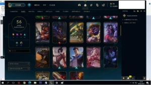 CONTA GOLD 4 COM 11K DE EA E 2200 DE ESSÊ LARANJA 56 CHAVES - League of Legends LOL