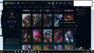 CONTA GOLD 4 COM 11K DE EA E 2200 DE ESSÊ LARANJA 56 CHAVES - League of Legends LOL