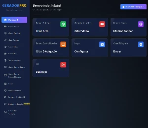 Gerador Banner Pro - Futebol, ufc, nba - Plano Mensal - Outros