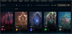 Conta League of Legends Gold (97 Skins;112 Ícones;12 Wards) LOL