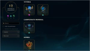 Conta League of Legends Gold (97 Skins;112 Ícones;12 Wards) LOL