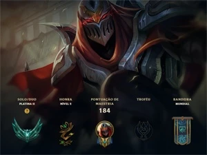 conta plat - League of Legends LOL